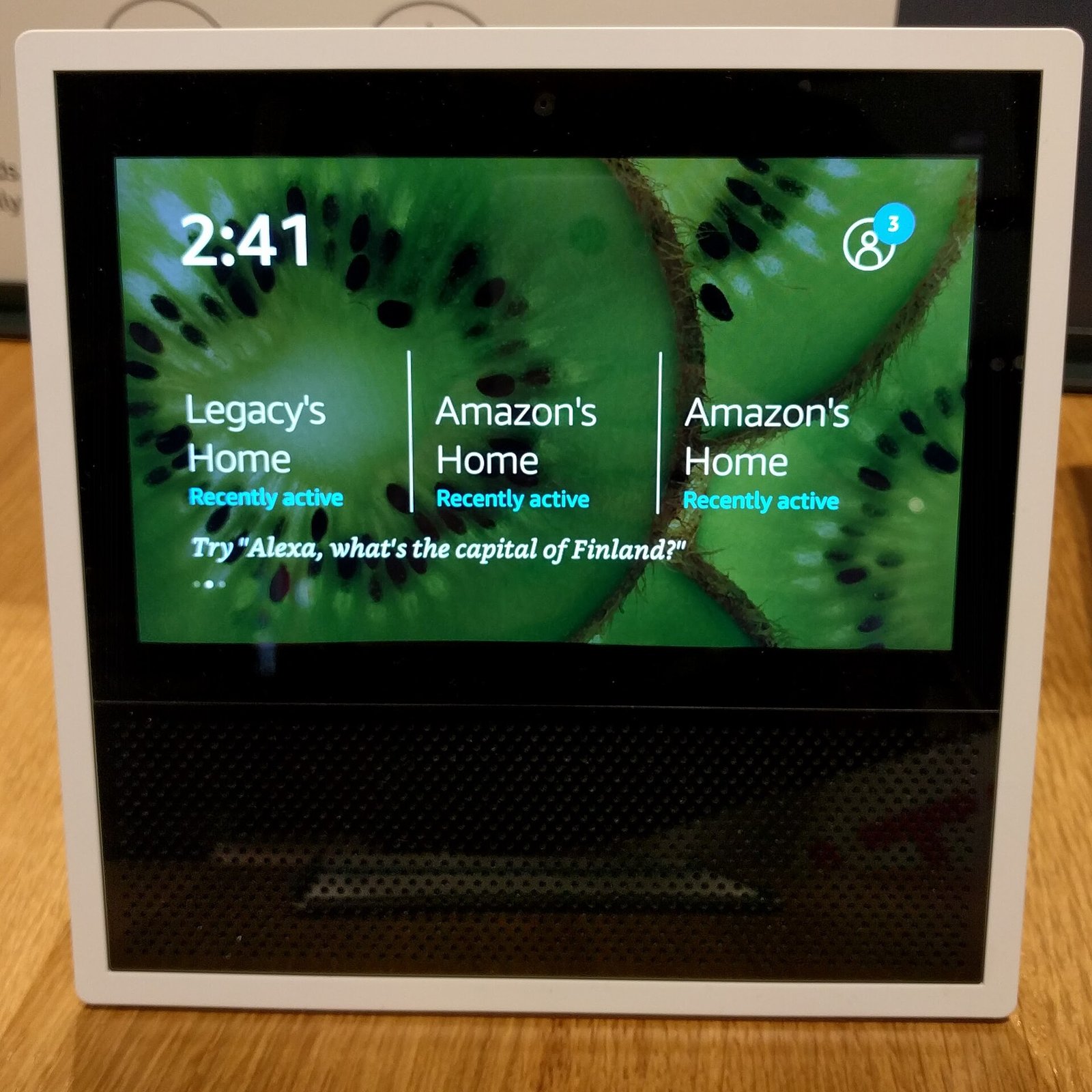 Amazon Echo Show smart display in white