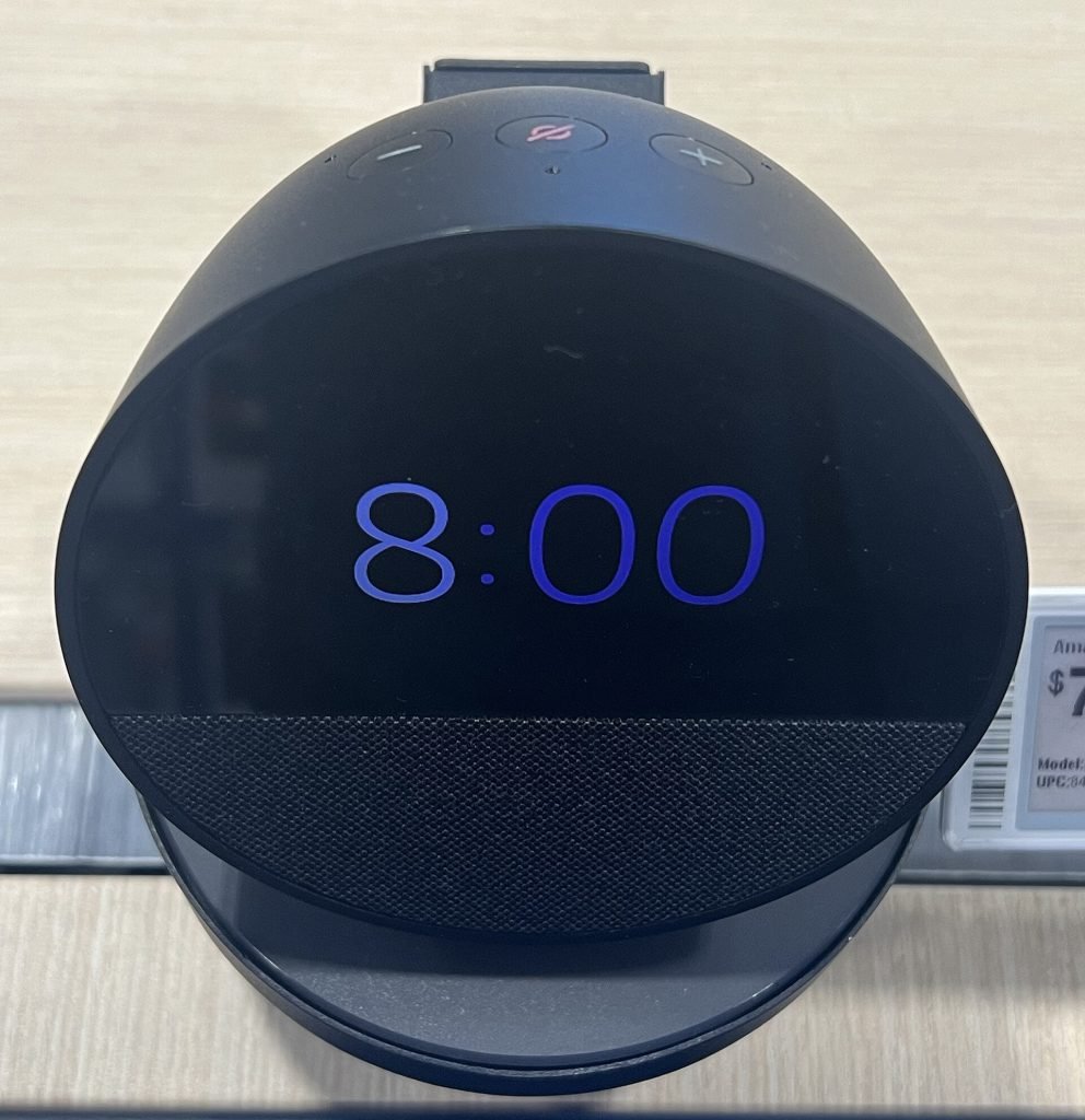 Amazon Echo Spot smart alarm clock