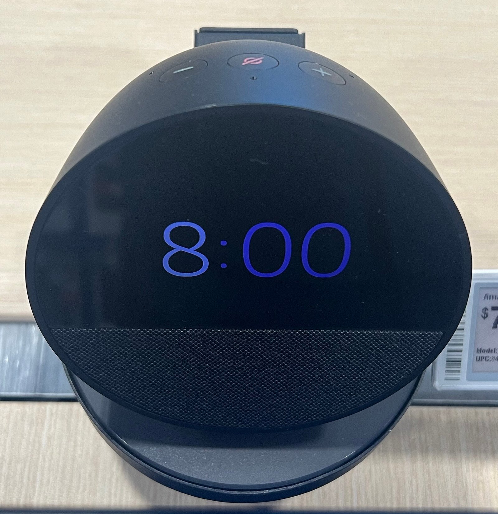Amazon Echo Spot smart alarm clock