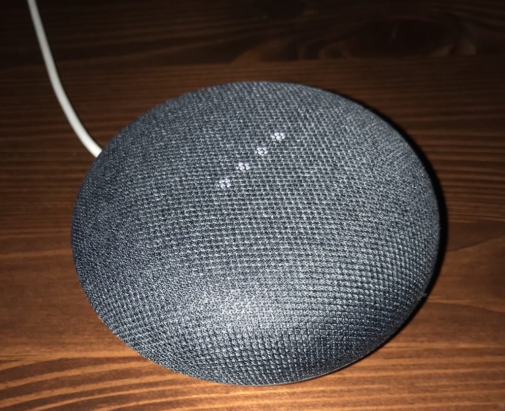 Google Nest Mini smart speaker