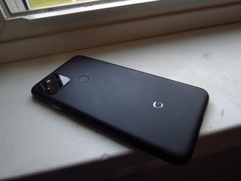 Google Pixel phone rear view