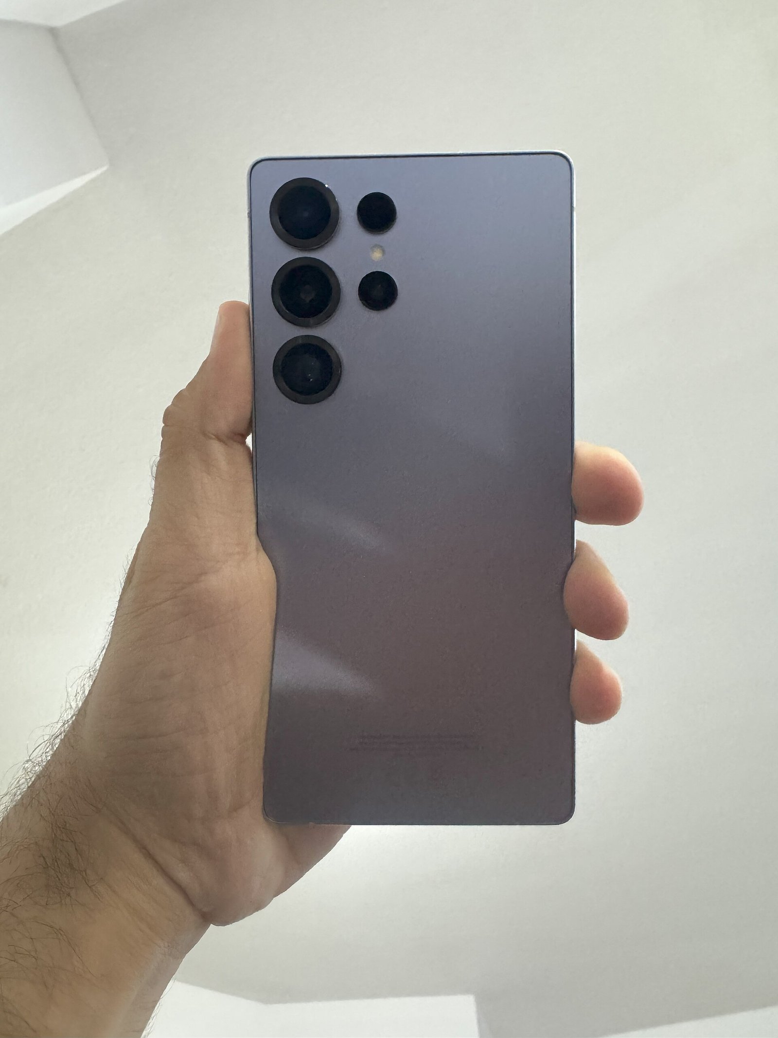 Samsung Galaxy S25 Ultra held in hand