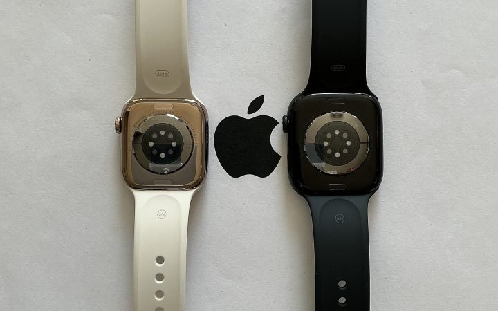 Two Apple Watch Series 10 models side by side